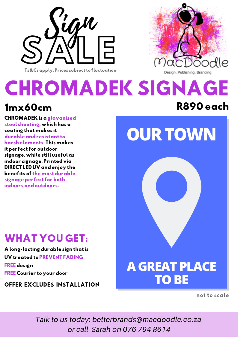 Signage Howick KZN Midlands cheapest courier to door